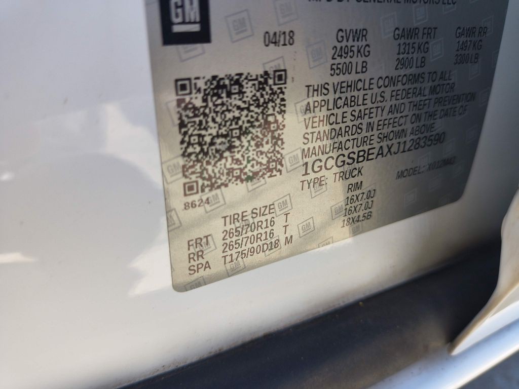 2018 Chevrolet Colorado Image 26