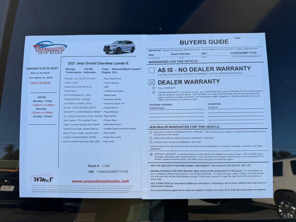 2021 Jeep Grand Cherokee Image 22