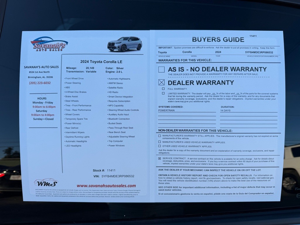 2024 Toyota Corolla Image 22
