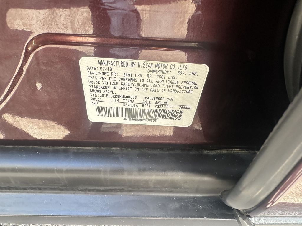 2017 INFINITI QX50 Image 12