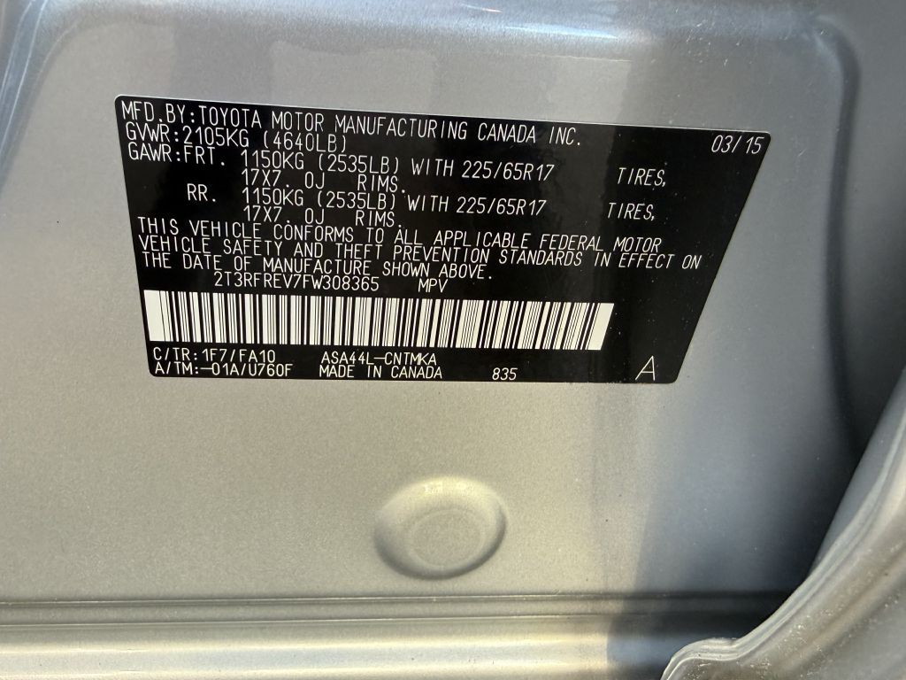 2015 Toyota Rav4 Image 12