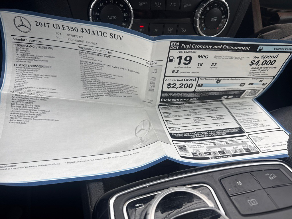 2017 Mercedes-Benz GLE-Class Image 25