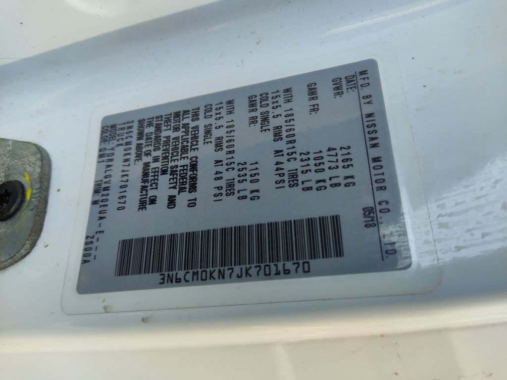 2018 Nissan NV200 Image 34