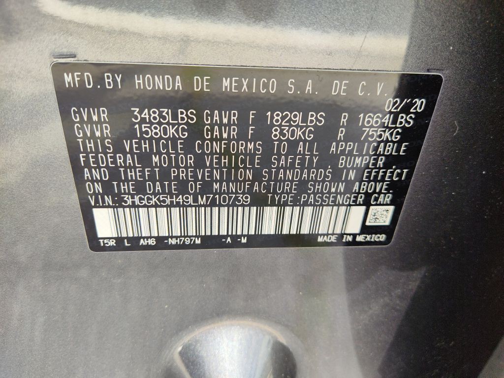 2020 Honda Fit Image 29