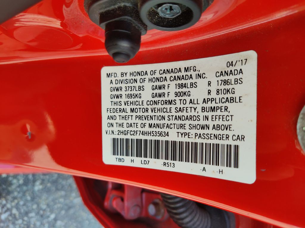 2017 Honda Civic Image 34