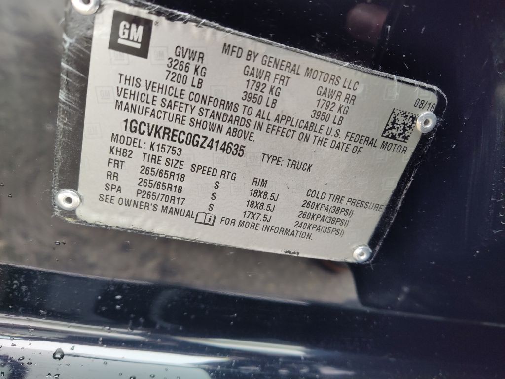 2016 Chevrolet Silverado 1500 Image 35