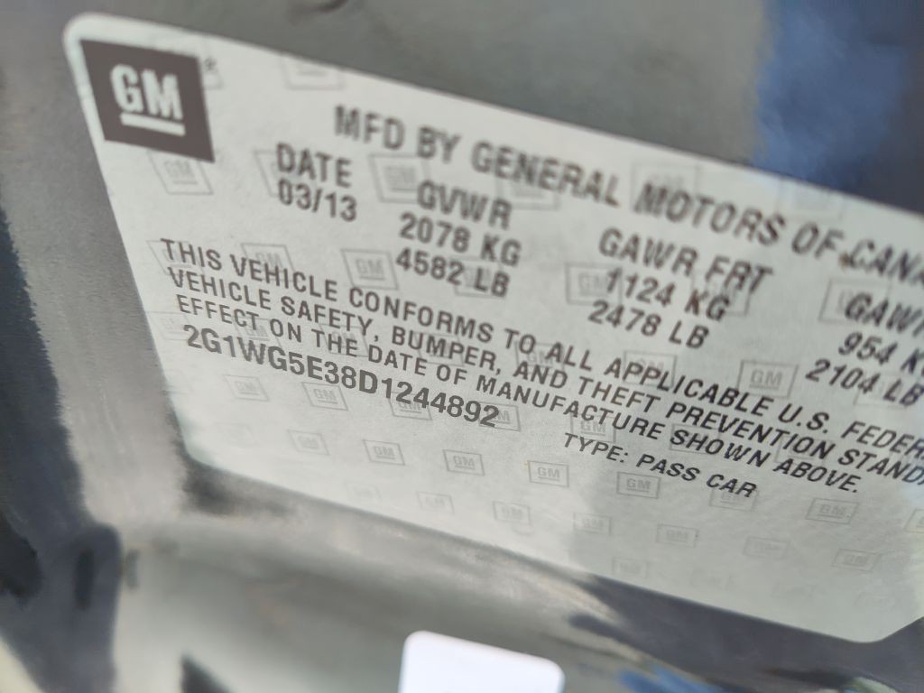 2013 Chevrolet Impala Image 28