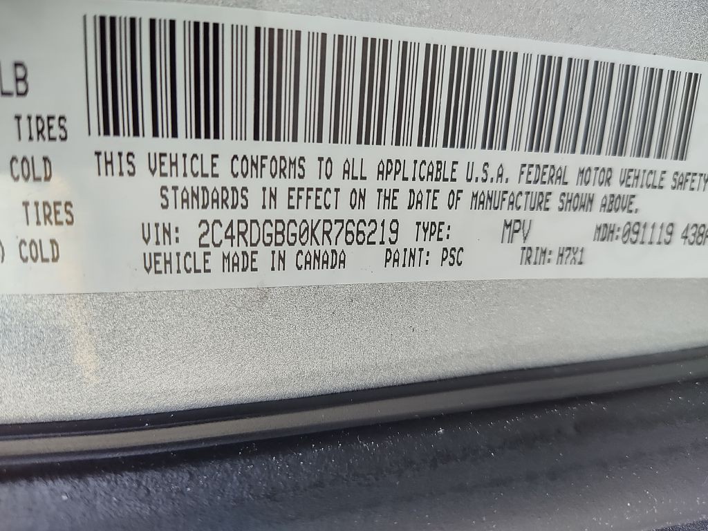 2019 Dodge Grand Caravan Image 27