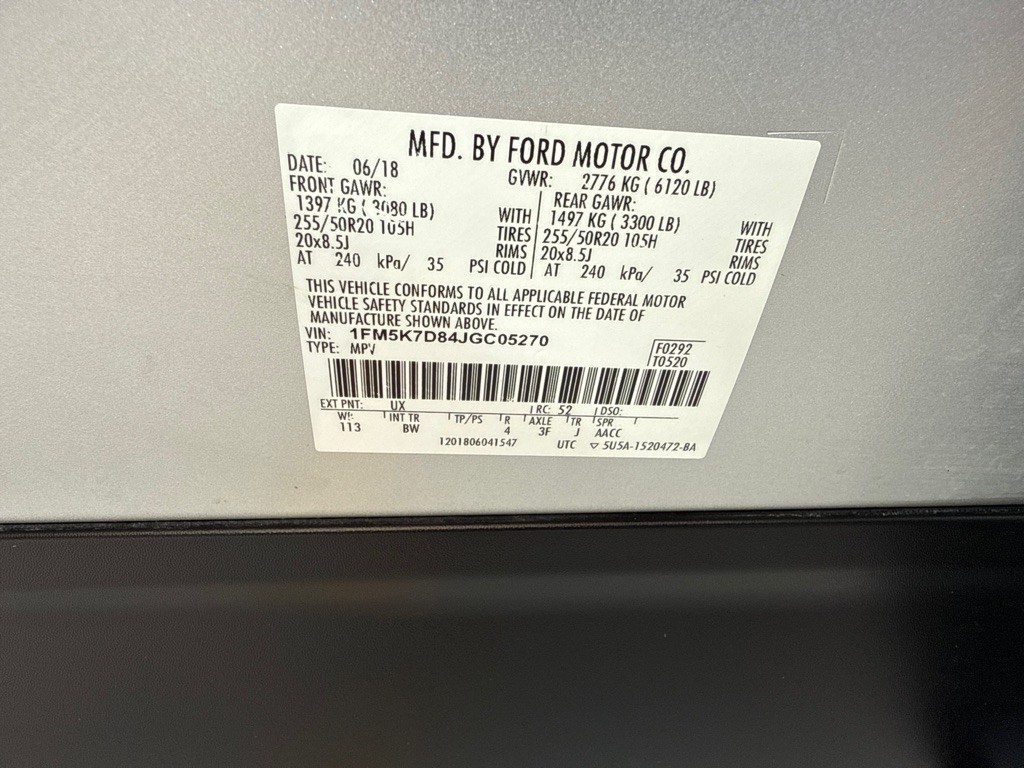 2018 Ford Explorer Image 10