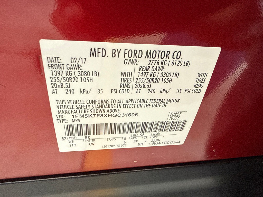 2017 Ford Explorer Image 11