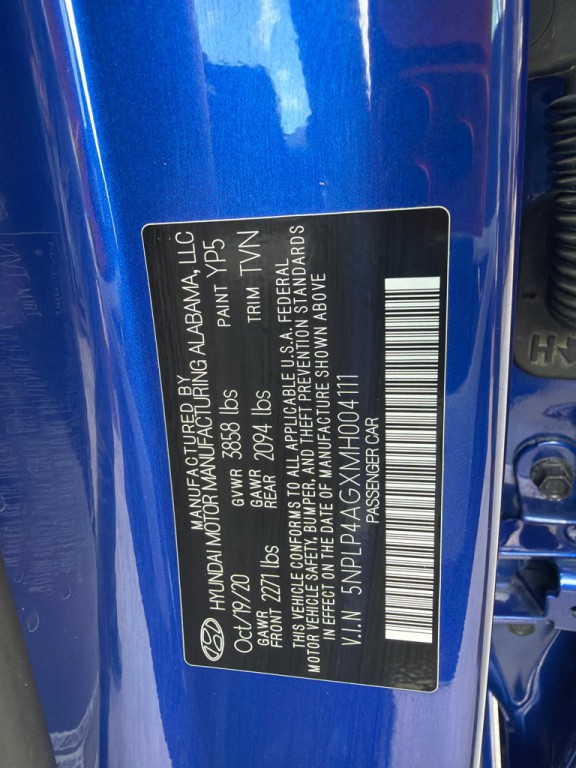 2021 Hyundai Elantra Image 11