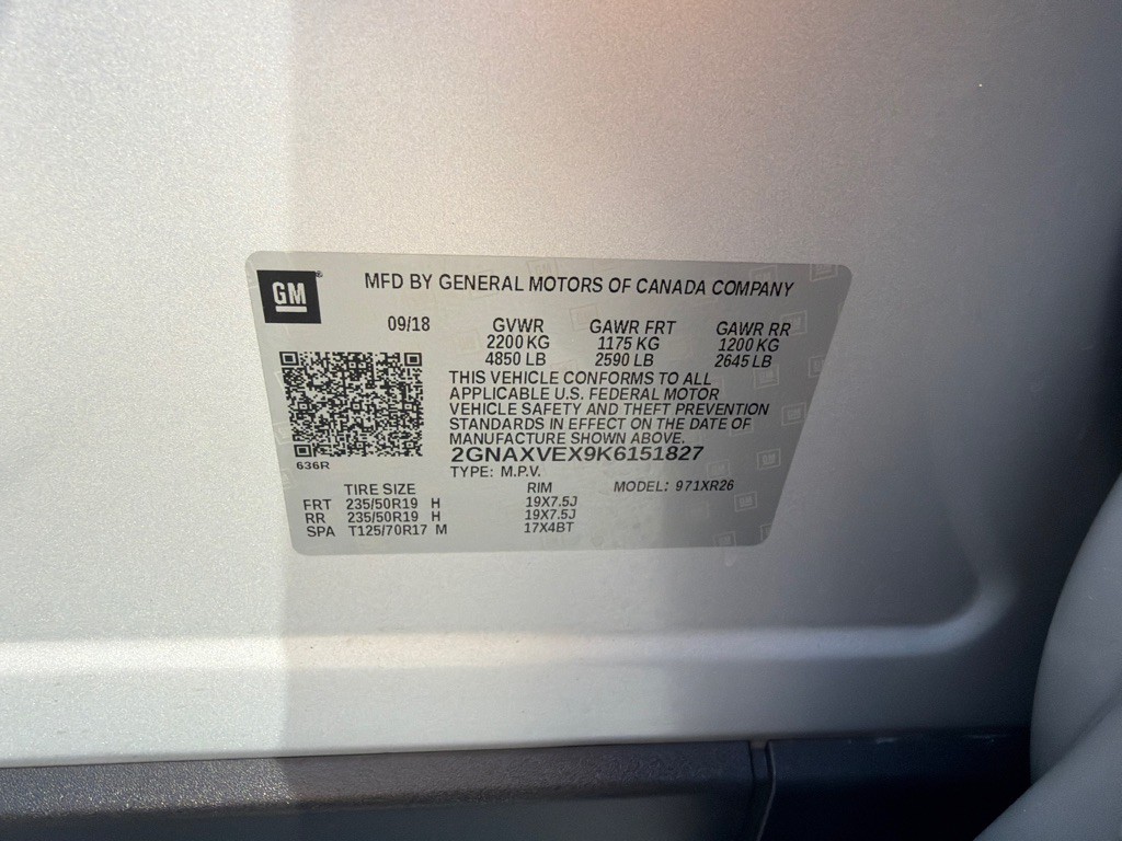 2019 Chevrolet Equinox Image 10