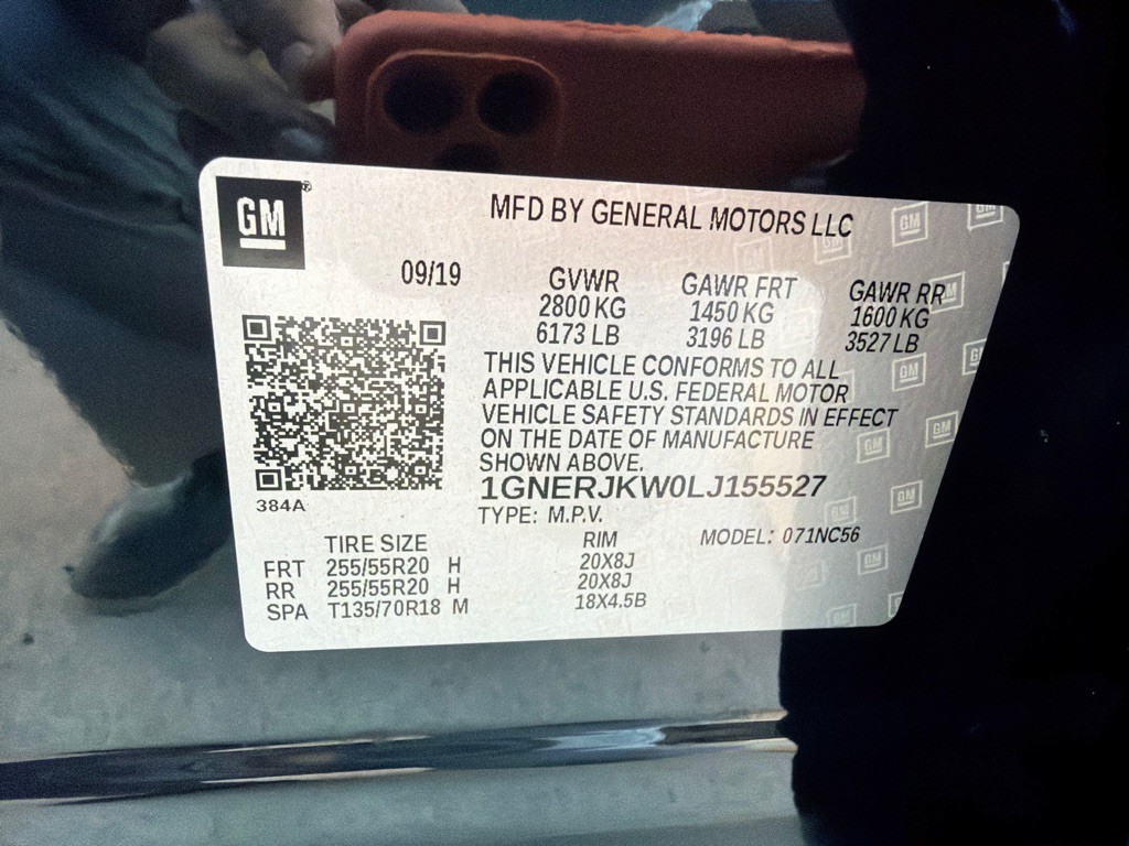 2020 Chevrolet Traverse Image 10