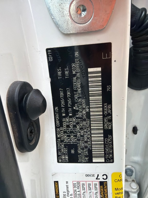 2019 Toyota 4Runner Image 9