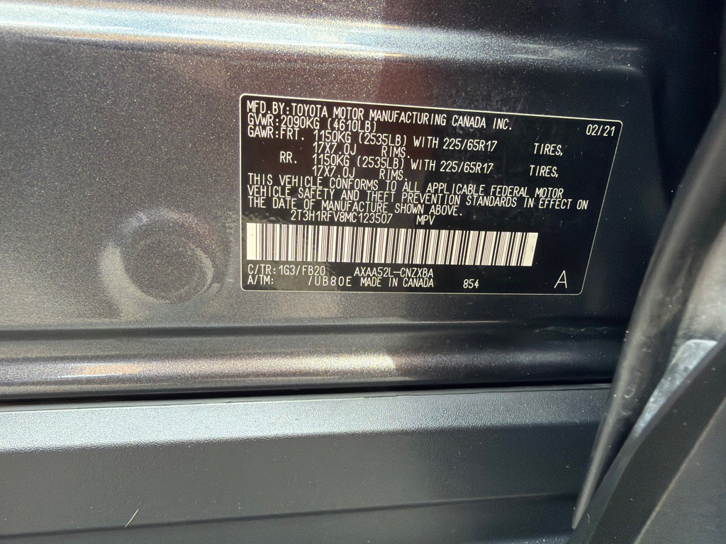 2021 Toyota Rav4 Image 10