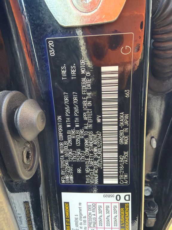 2020 Toyota 4Runner Image 10