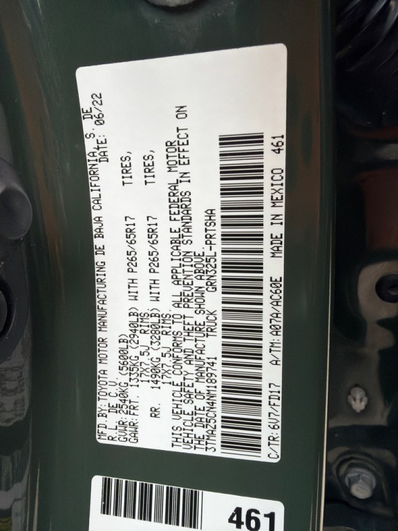 2022 Toyota Tacoma Image 9