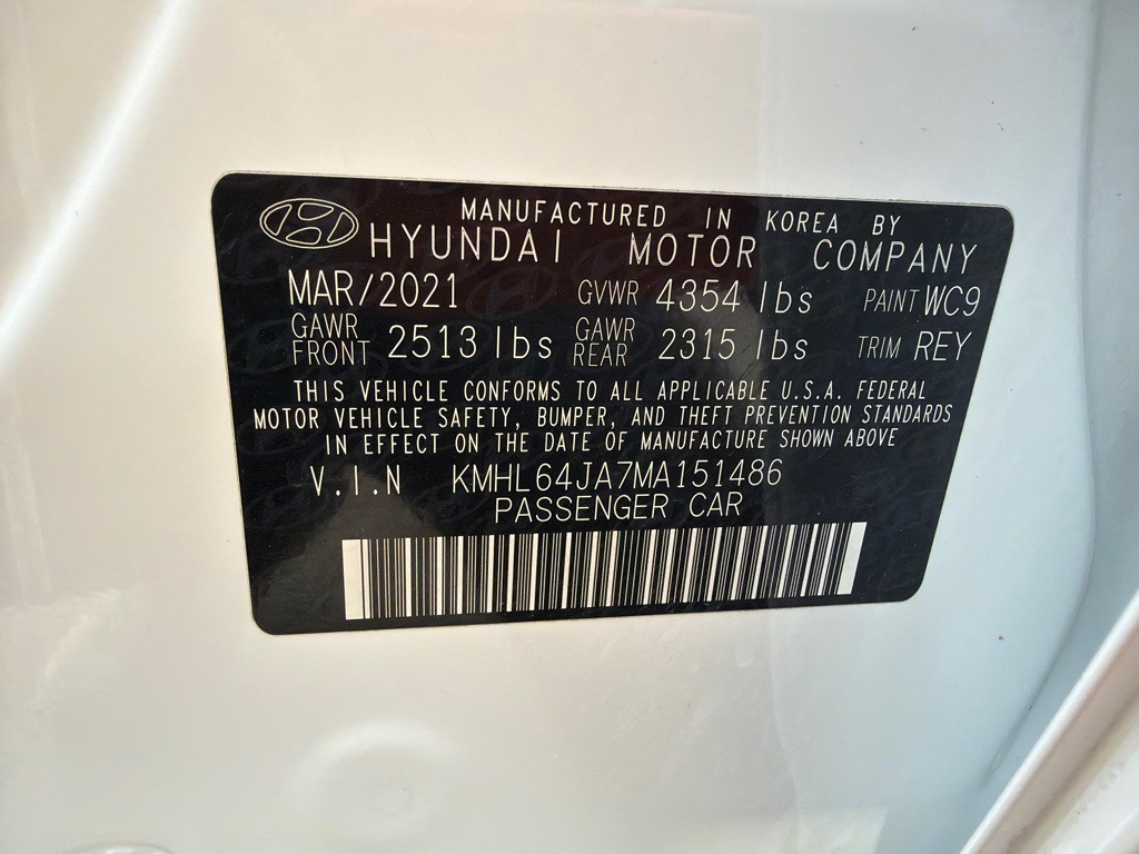 2021 Hyundai Sonata Image 9