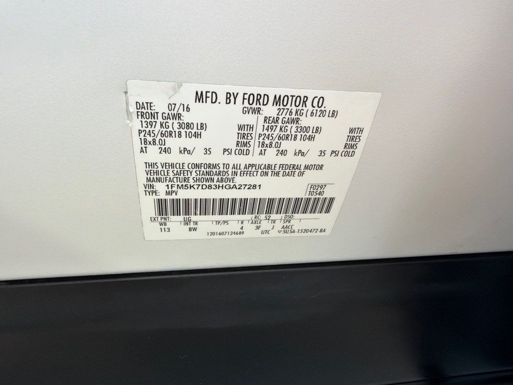 2017 Ford Explorer Image 10