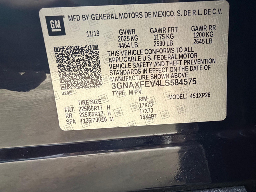 2020 Chevrolet Equinox Image 10