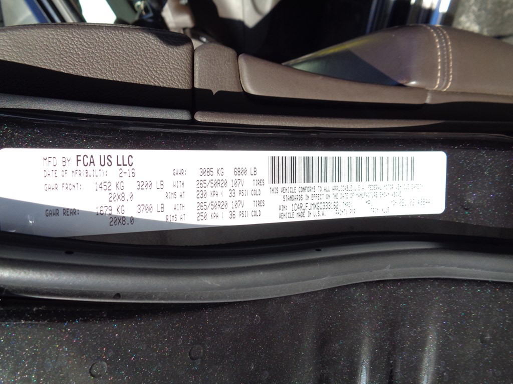 2016 Jeep Grand Cherokee Image 33