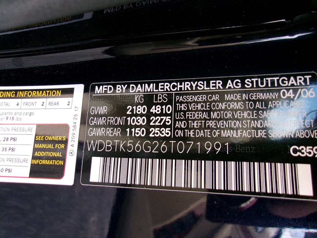 2006 Mercedes-Benz CLK-Class Image 119