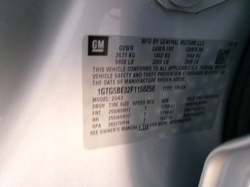 2015 GMC Canyon Image 83