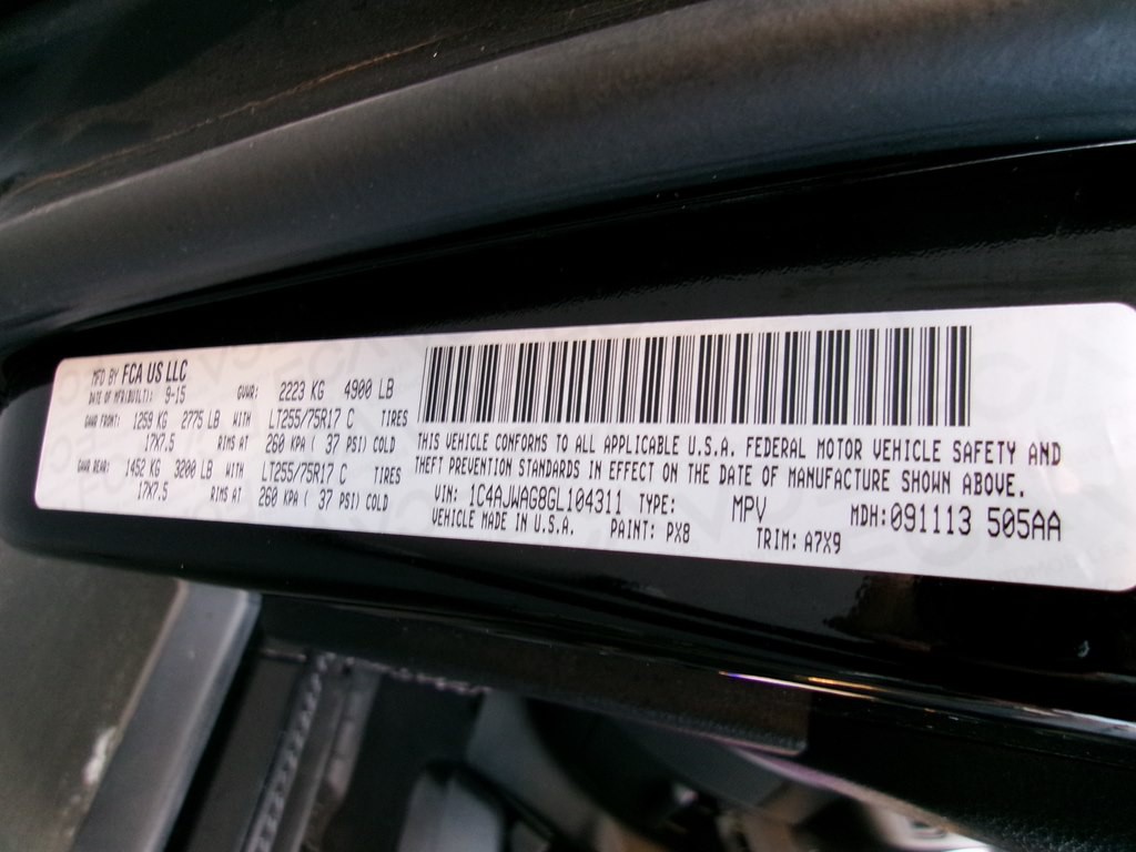 2016 Jeep Wrangler Image 73