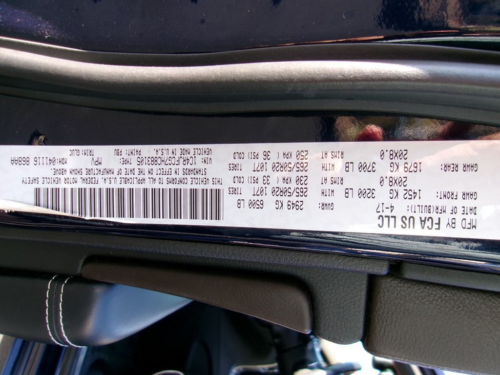 2017 Jeep Grand Cherokee Image 97