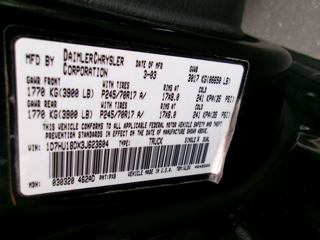 2003 Dodge Ram 1500 Image 79