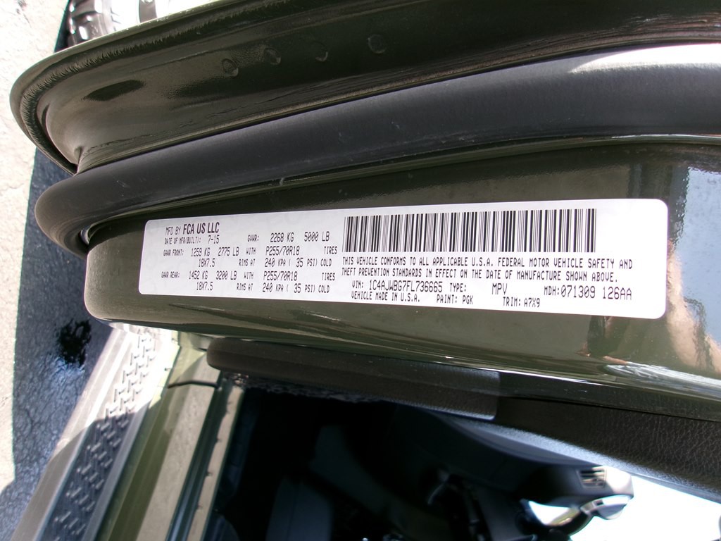 2015 Jeep Wrangler Image 74