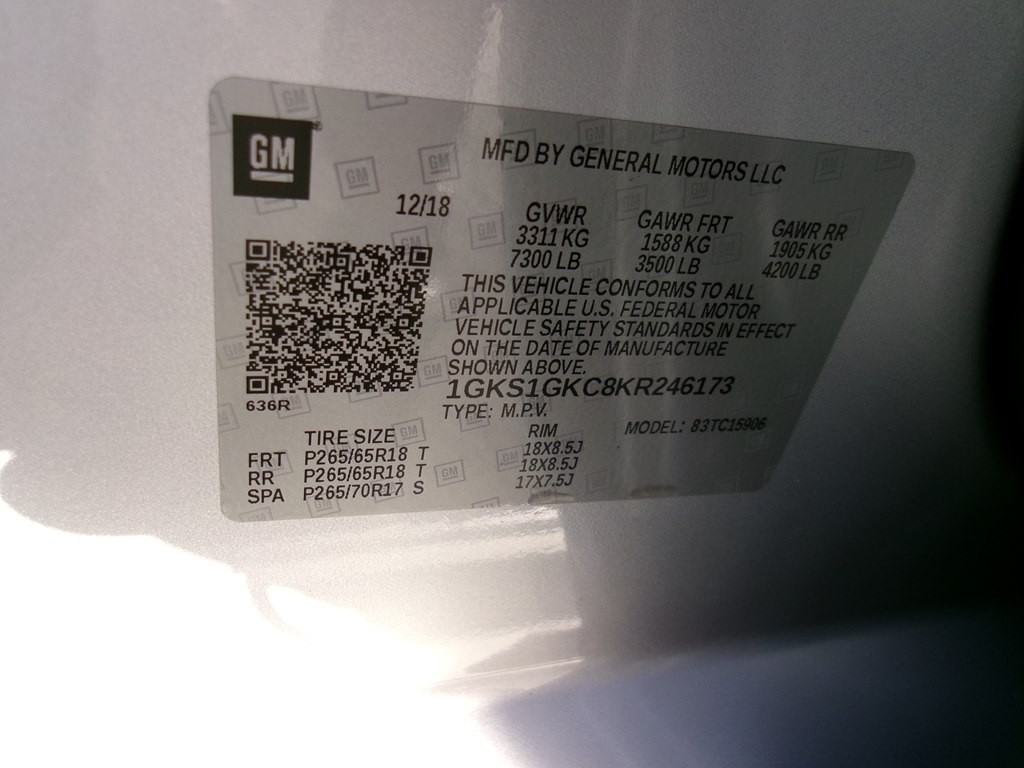 2019 GMC Yukon Image 70