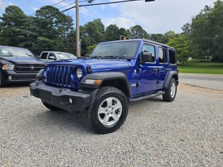 Image for 2020 Jeep Wrangler Unlimited Sport ID: 7606787