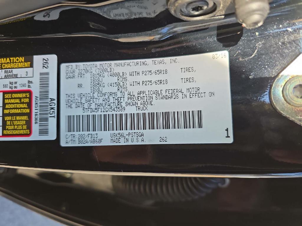 2016 Toyota Tundra Image 28