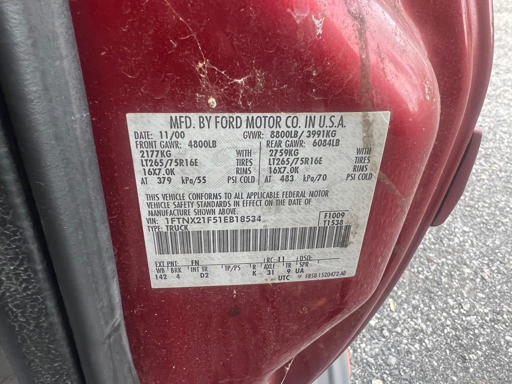 2001 Ford F-250 Image 9