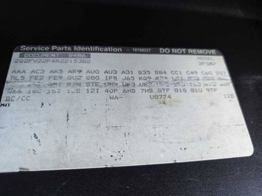 1994 Pontiac Firebird Image 13