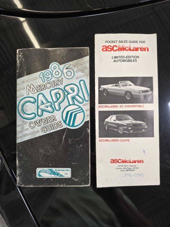 1986 Mercury Capri Image 11