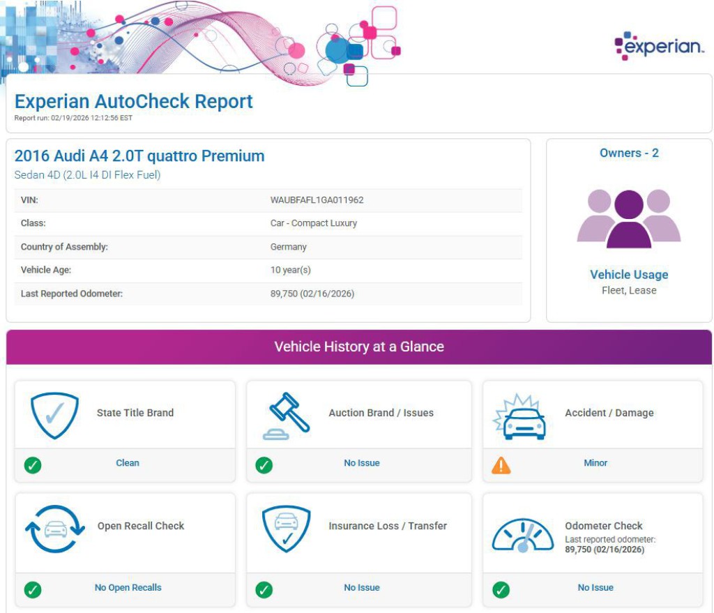 2016 Audi A4 Image 16