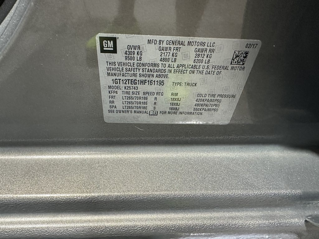 2017 GMC Sierra 2500 Image 15