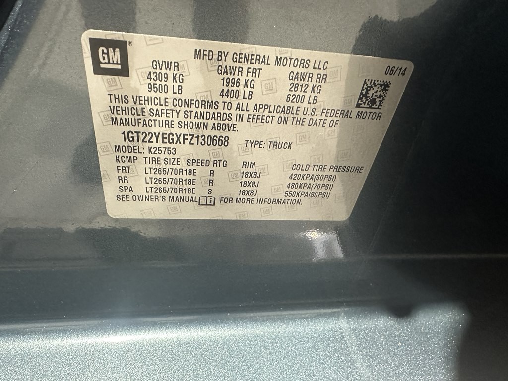 2015 GMC Sierra Image 15