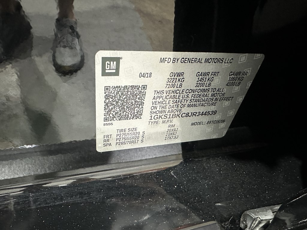 2018 GMC Yukon Image 14