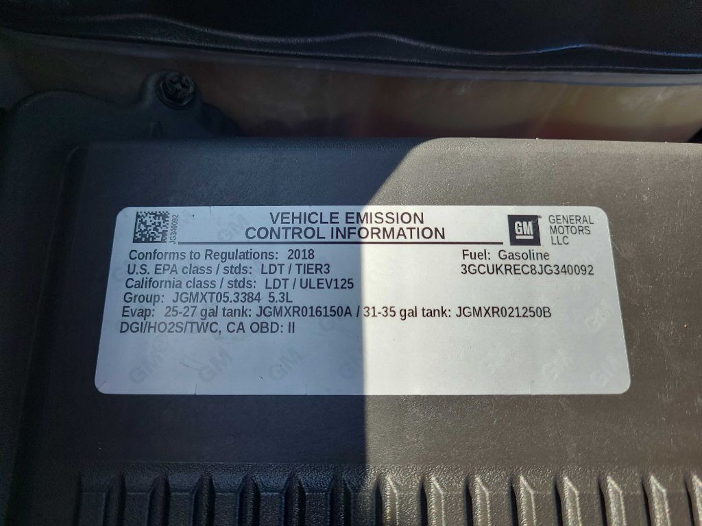 2018 Chevrolet Silverado 1500 Image 38