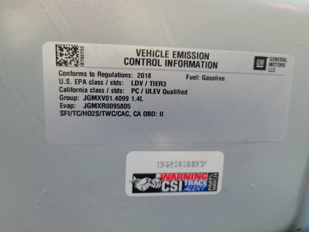 2018 Chevrolet Trax Image 37