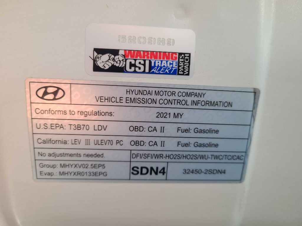 2021 Hyundai Sonata Image 44