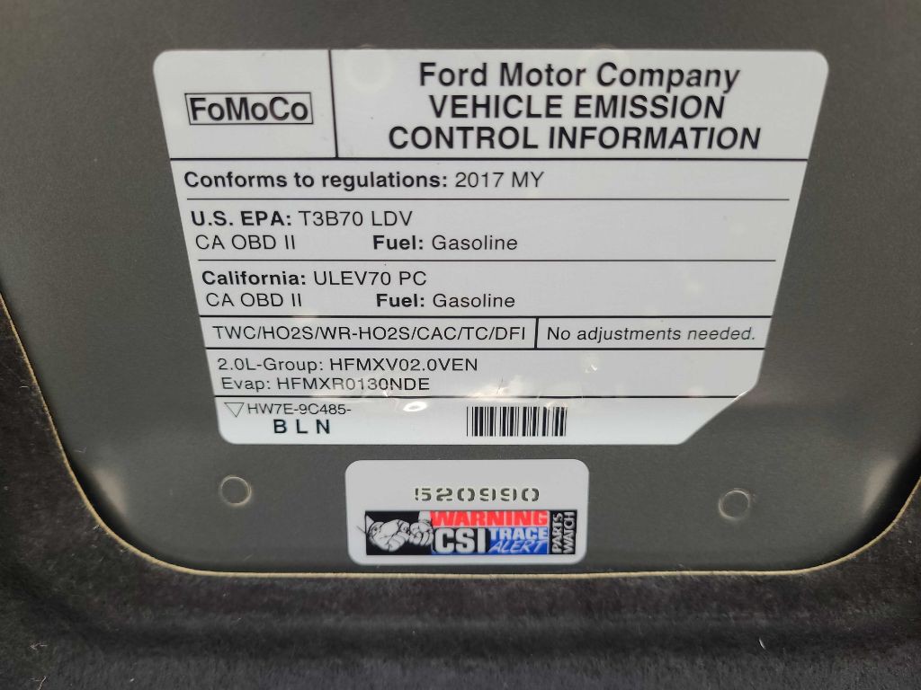 2017 Lincoln MKZ Image 46