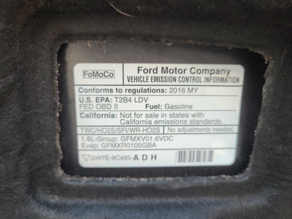 2016 Ford Fiesta Image 37