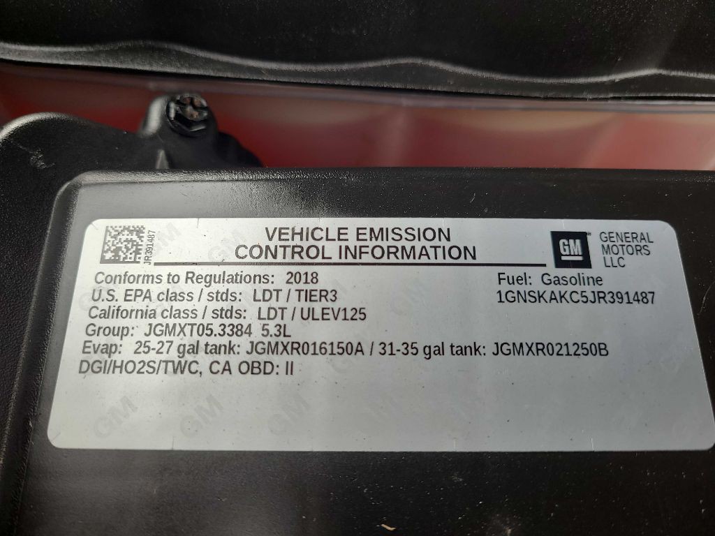 2018 Chevrolet Tahoe Image 39