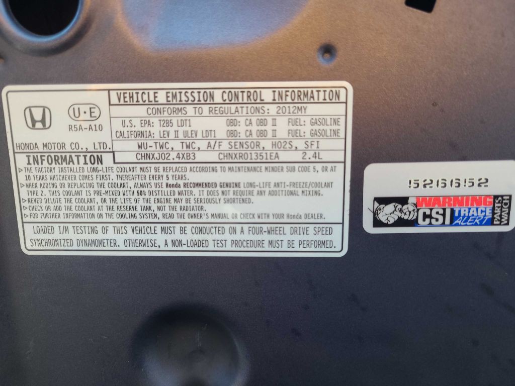 2012 Honda CR-V Image 37