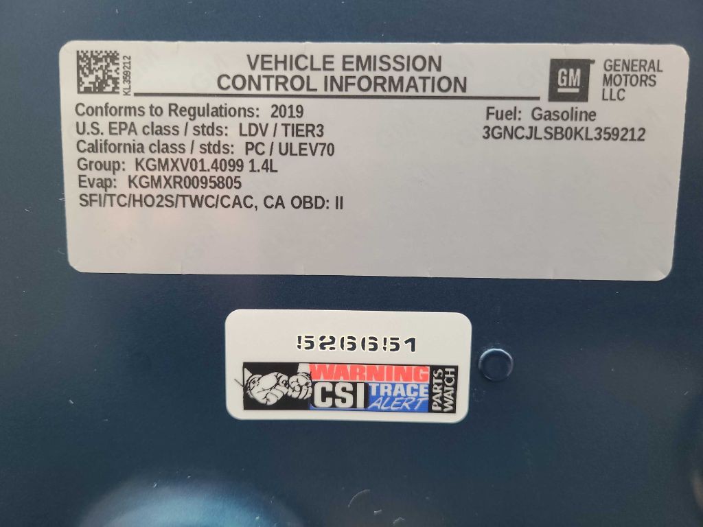 2019 Chevrolet Trax Image 40