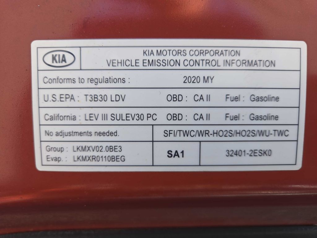 2020 Kia Soul Image 38